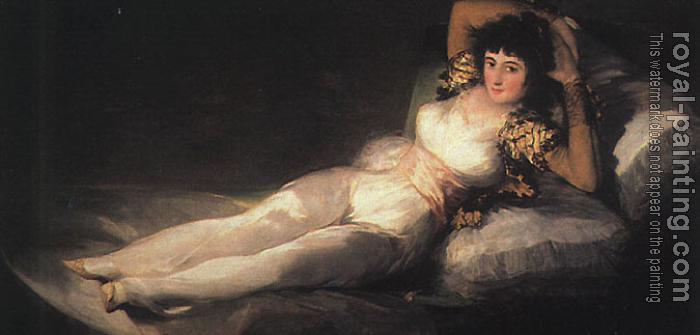 Francisco De Goya : Clothed Maja